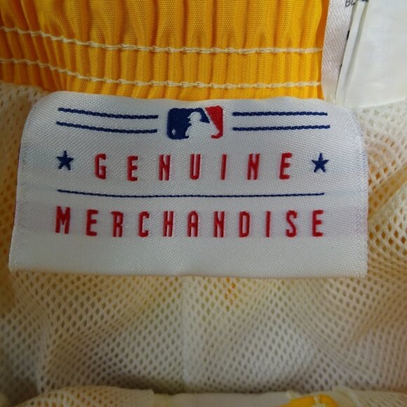 MLB Pittsburgh Pirates Black/Gold Swim Trunks Lg - Picture 5 of 7